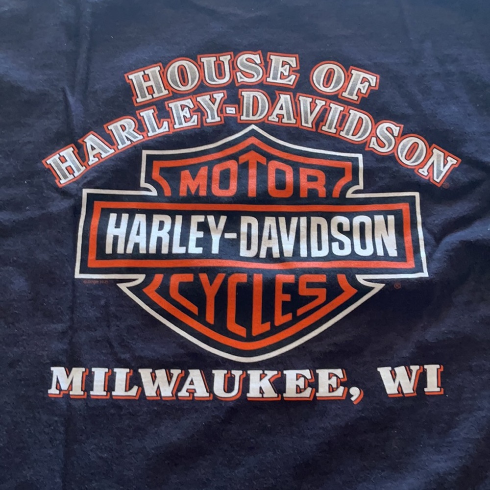 Harley Davidson Men’s T-Shirt Pre Owned - Picture 5 of 6
